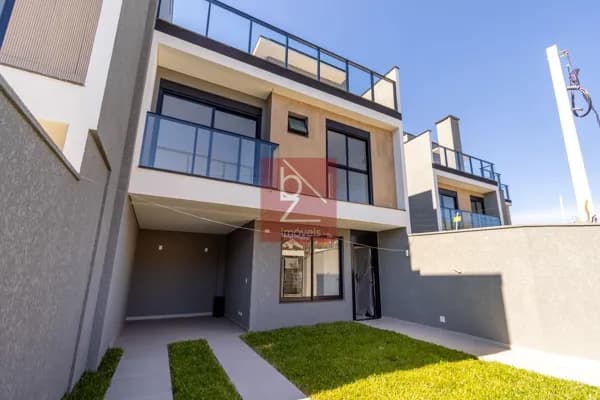 Casa Alto Padrão - Townhouse no Pilarzinho - 138 m² 2 VAGAS R$999.000,00