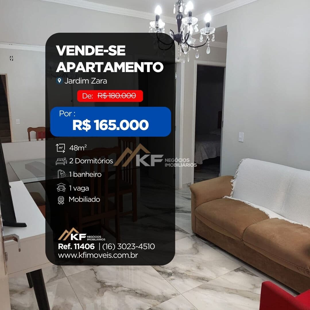 Apartamento em Ribeirão Preto - Jardim Zara