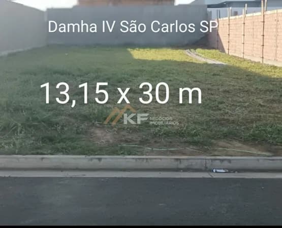 Terreno Alto Padrão - Condomínio Damha IV - São Carlos - SP