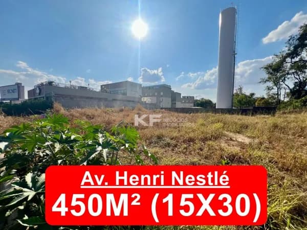 Terreno com 450m² residencial ou comercial à venda na Av. Henri Nestlé - Ribeirão Preto