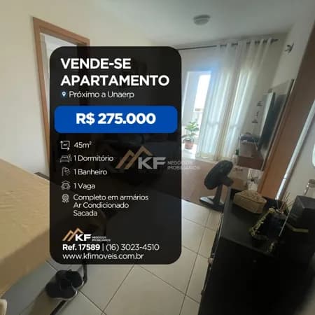 Apartamento à Venda no Jardim Iguatemi - Ribeirão Preto / SP