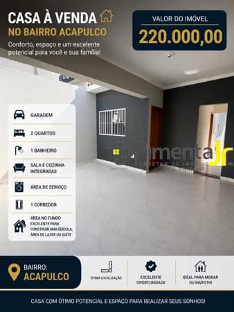 Casa em Birigüi - Residencial Acapulco