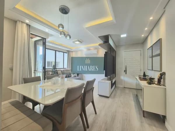 Apartamento 3 dormitórios próximo ao Pátio Milano e shopping Beiramar, Florianópolis/SC