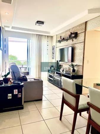 Apartamento 3 dormitórios sendo 1 suíte e 2 vagas em Estreito, Florianópolis/SC
