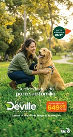 LANCA529 - Loteamento Setor Deville – Aparecida de Goiânia - GO