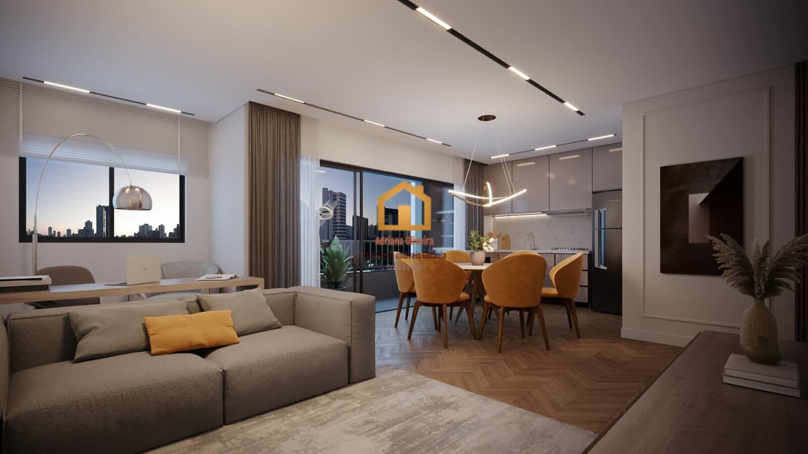 LANCA215 - 15 W 22 Contemporary Living Setor Oeste - Goiânia GO