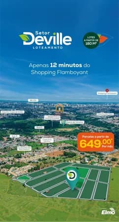 LANCA530 - Loteamento Setor Deville – Aparecida de Goiânia - GO