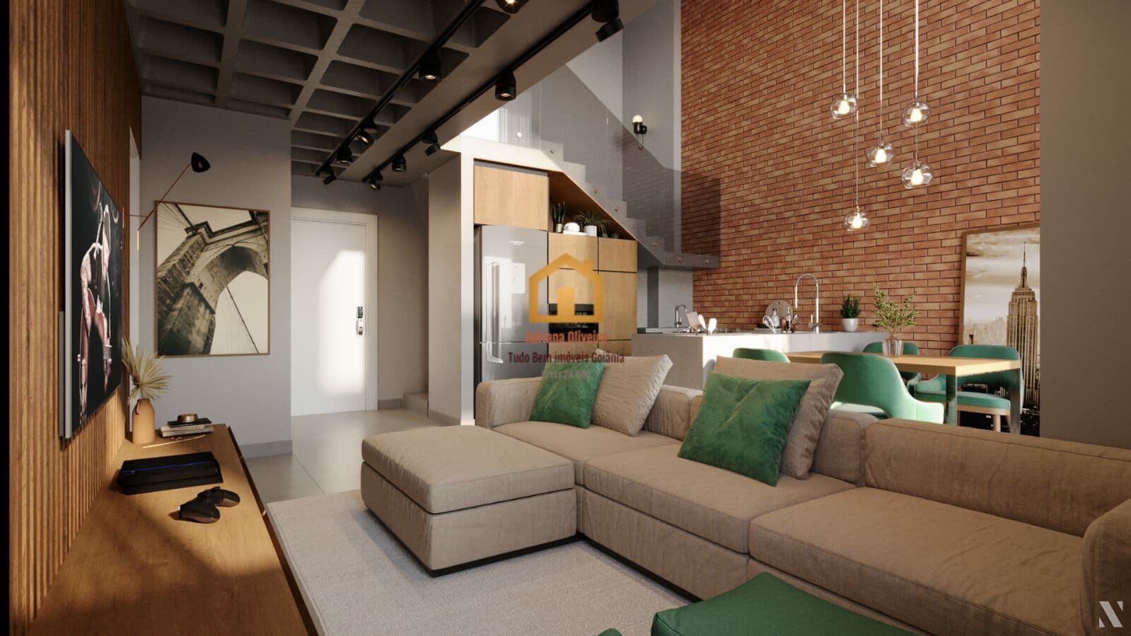 LANCA217- 15W22 Contemporary Living Setor Oeste - Goiânia GO
