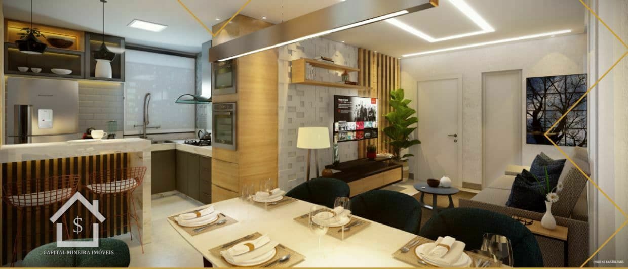 Apartamento 2 quartos no Santo Antônio