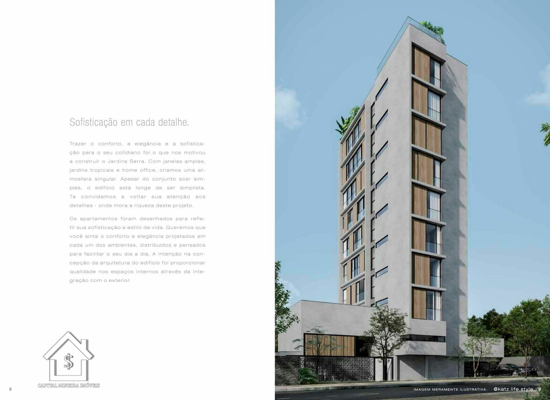 Apartamento 3 quartos 1 por andar próximo ao Minas