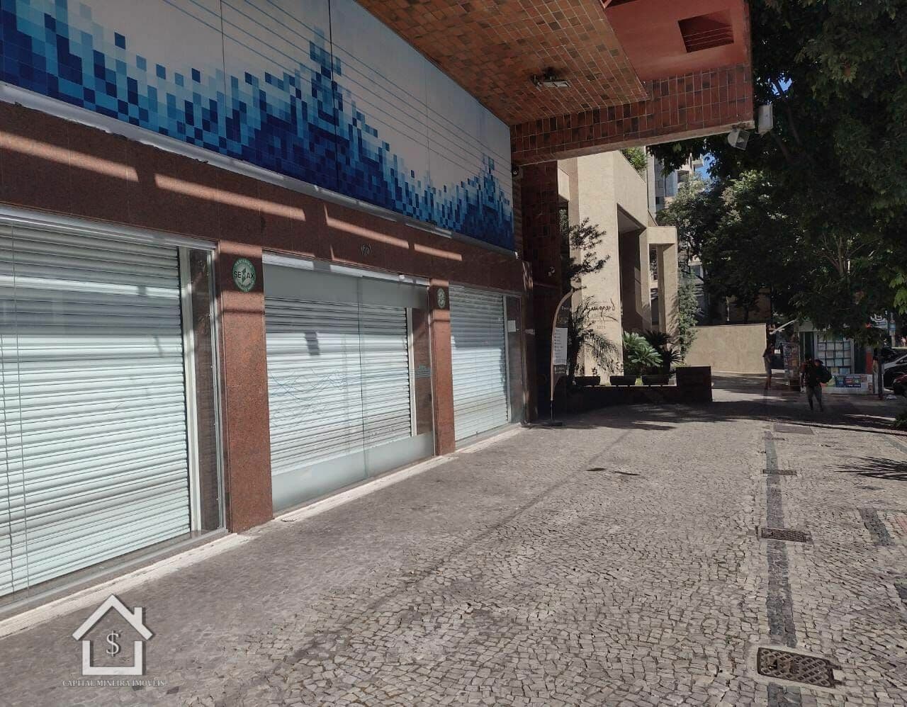 Loja de frente para a rua na Savassi