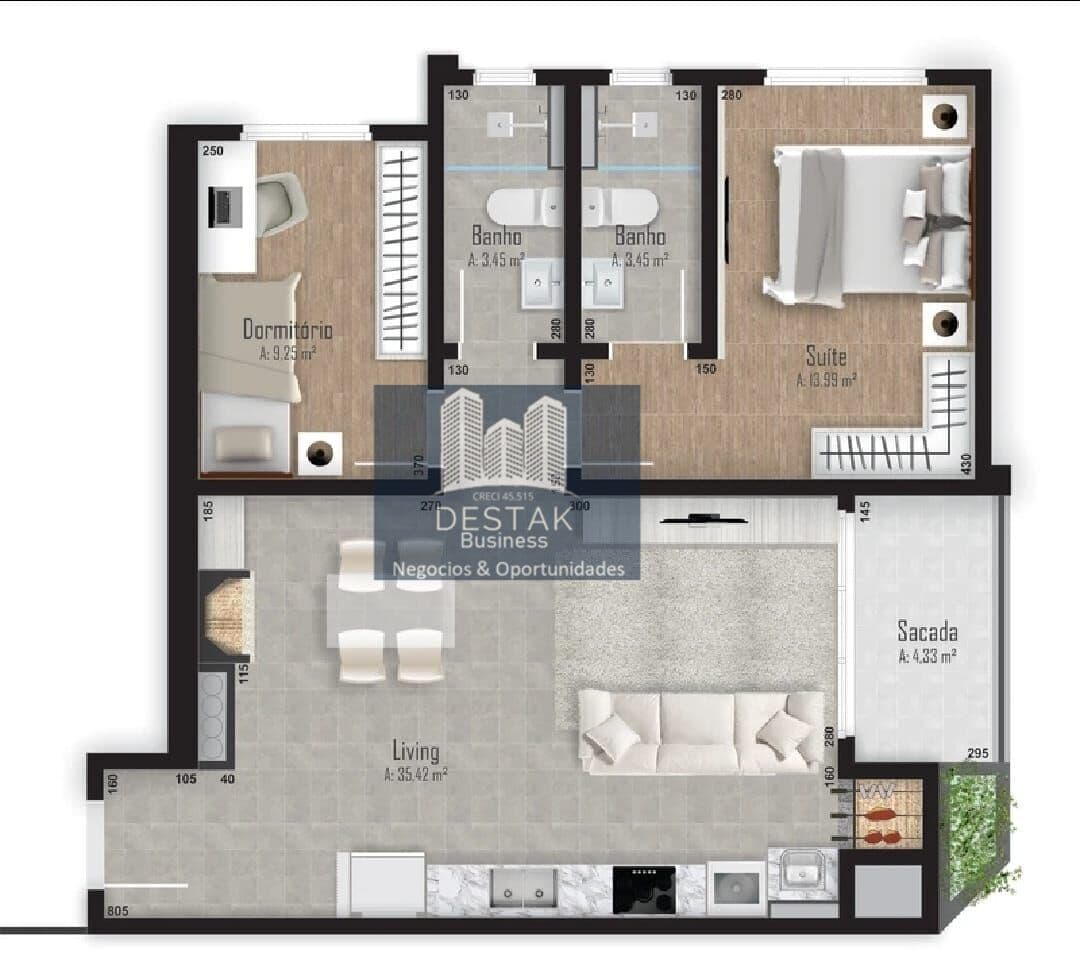 Apartamento proximo ao posto de saude , Carlos Barbosa/RS