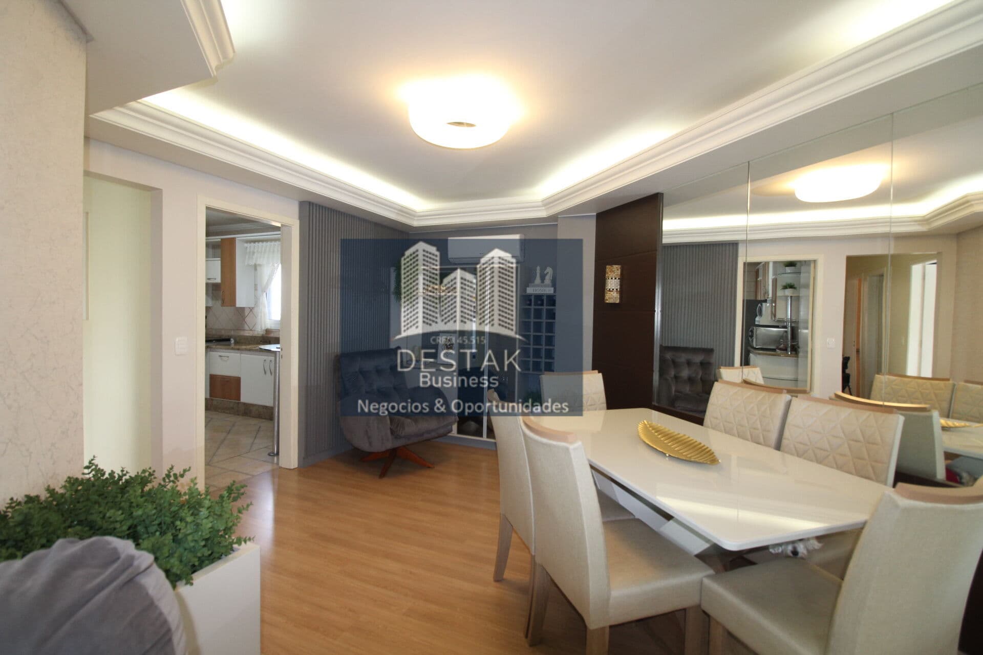 Apartamento 100 % mobiliado
