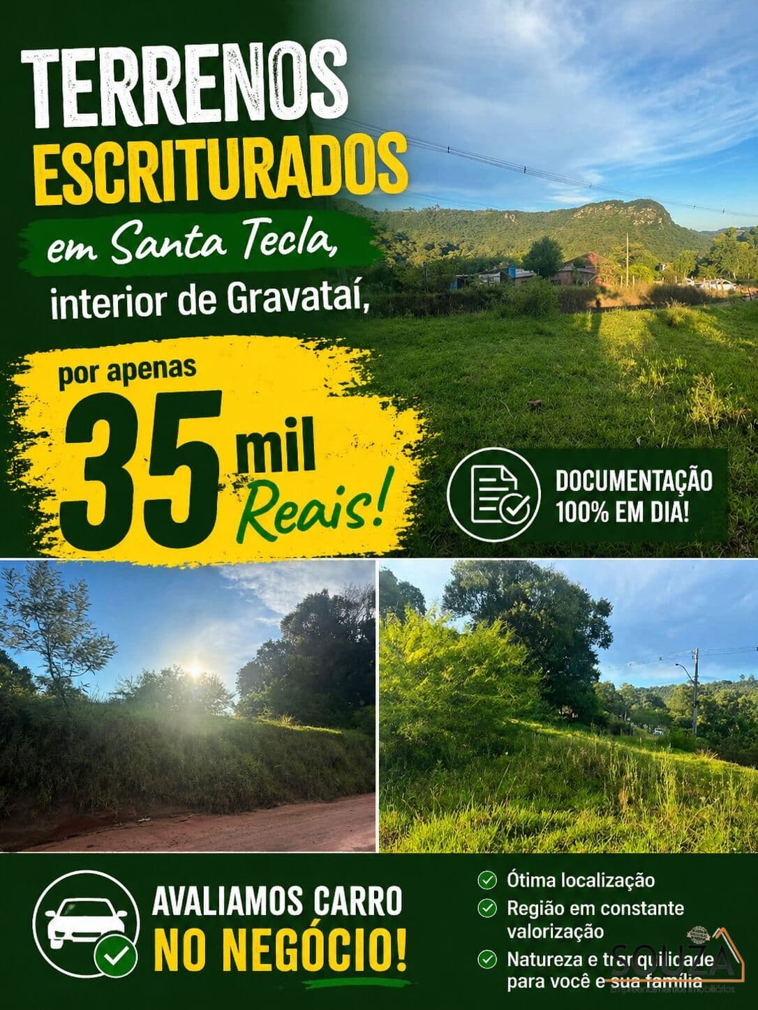 Lote/Terreno em Gravataí - Santa Tecla (Ipiranga)