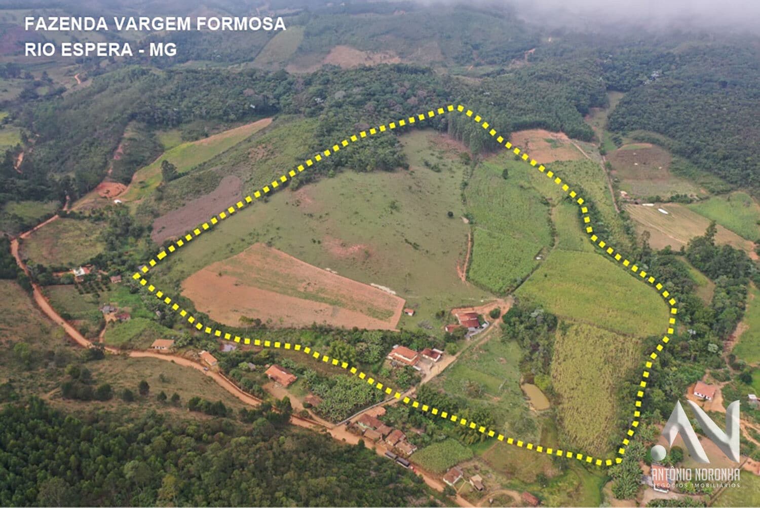 VENDO FAZENDA COM ALAMBIQUE - VARGEM FORMOSA – RIO ESPERA MG
