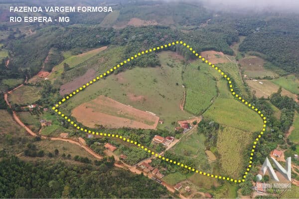 VENDO FAZENDA COM ALAMBIQUE - VARGEM FORMOSA – RIO ESPERA MG