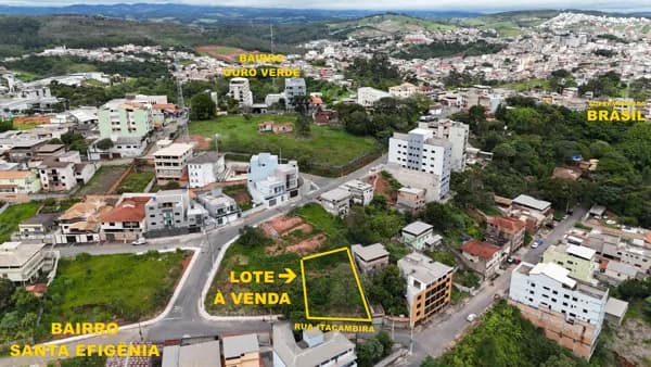 LOTE PRÓXIMO AO CENTRO DA CIDADE - BAIRRO SANTA EFIGÊNIA - CONS. LAFAIETE