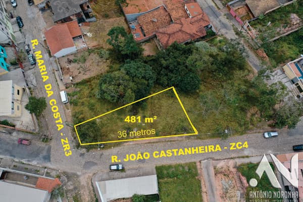 LOTE COMERCIAL/RESIDENCIAL DE ESQUINA NO BAIRRO ALVORADA - C. LAFAIETE-MG