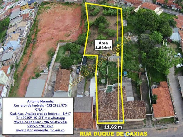 LOTE COMERCIAL - CONSELHEIRO LAFAIETE - NEGÓCIO DE OPORTUNIDADE!!