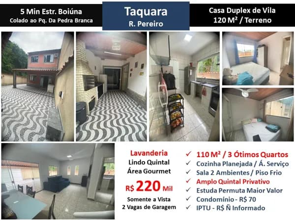 Casa JPA Taquara Pereiro 110M²