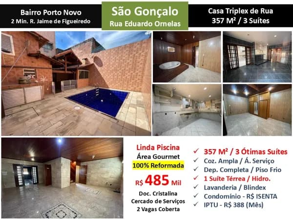 Casa São Gonçalo Eduardo Ornelas 357M²