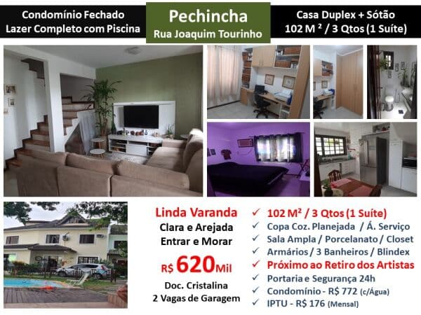 Casa JPA Pechincha Joaquim Tourinho 102M² 2