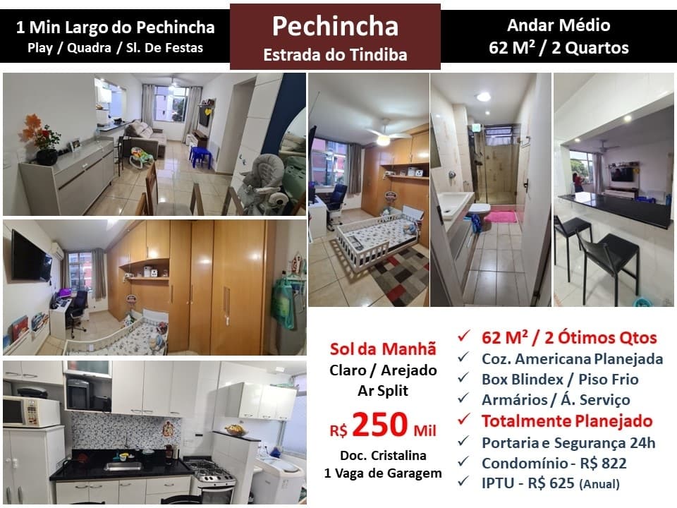 Apto JPA Pechincha Tindiba 62M²