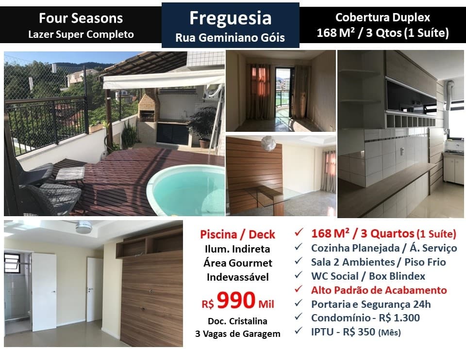 Cob JPA Freguesia Four Seasons 168M²