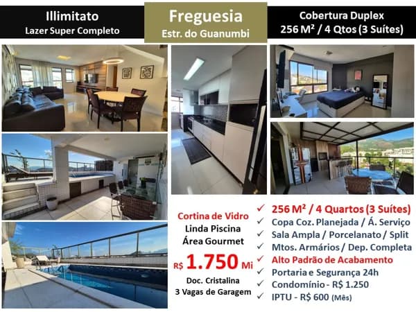 Cob JPA Freguesia Illimitato 256M²