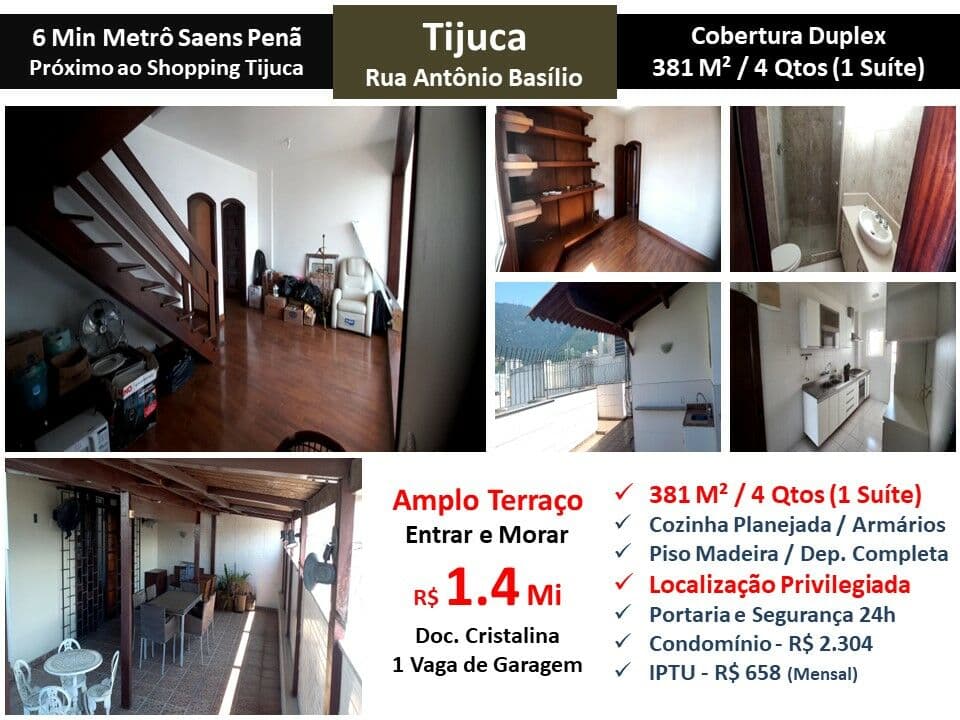Cob Tijuca Antonio Basílio 381M²