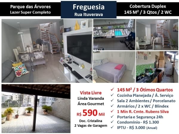 Cob JPA Freguesia Ituverava Parque das Árvores 145M²