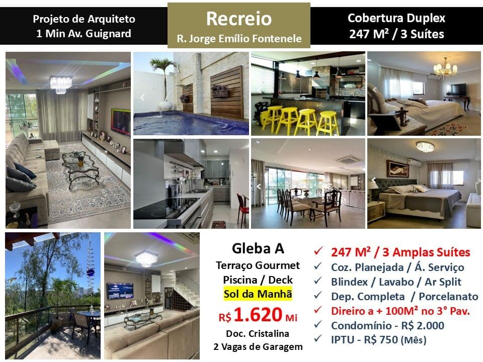 Cob Recreio Gleba A Jorge Emílio Fontenele 247M²