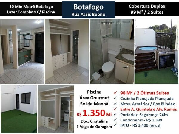 Cob Botafogo Assis Bueno 99M²