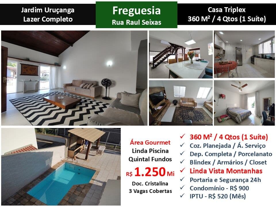 Casa JPA Freguesia Jardim Uruçanga Raul Seixas 360M² 2