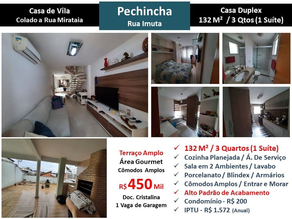 Casa JPA Pechincha Imuta 132M²