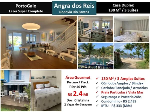 Casa Mangaratiba Portogalo 130M²