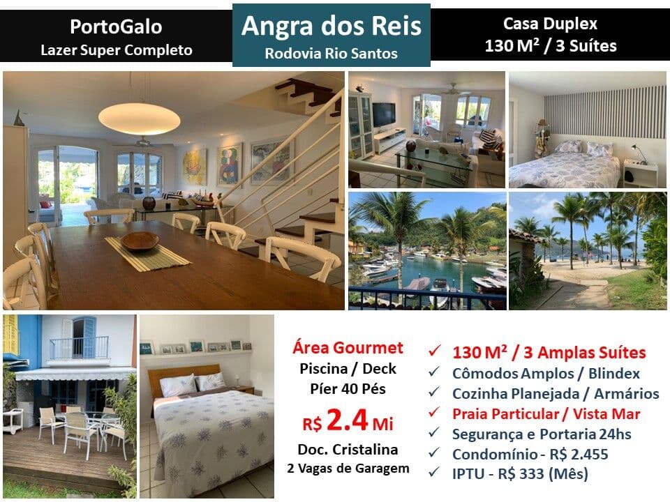 Casa Mangaratiba Portogalo 130M²