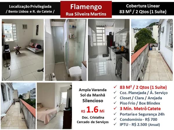 Cob Flamengo Silveira Martins 83M² Linear