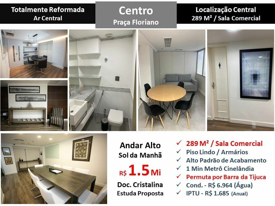 Sala/Conjunto em Rio de Janeiro - Centro