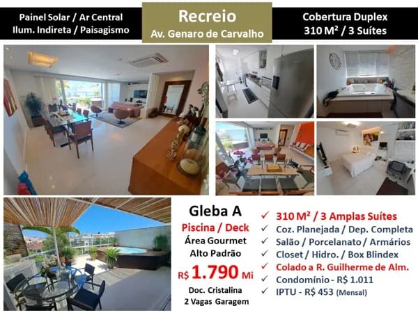 Cob Recreio Gleba A Genaro de Carvalho 310M²