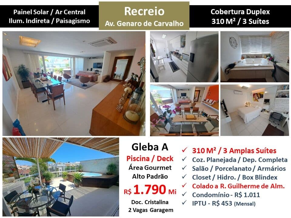 Cob Recreio Gleba A Genaro de Carvalho 310M²