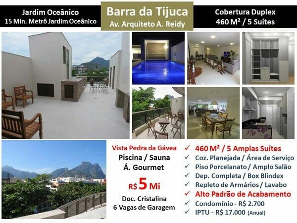 Cob Barra da Tijuca JO Afonso Reidy 460M²