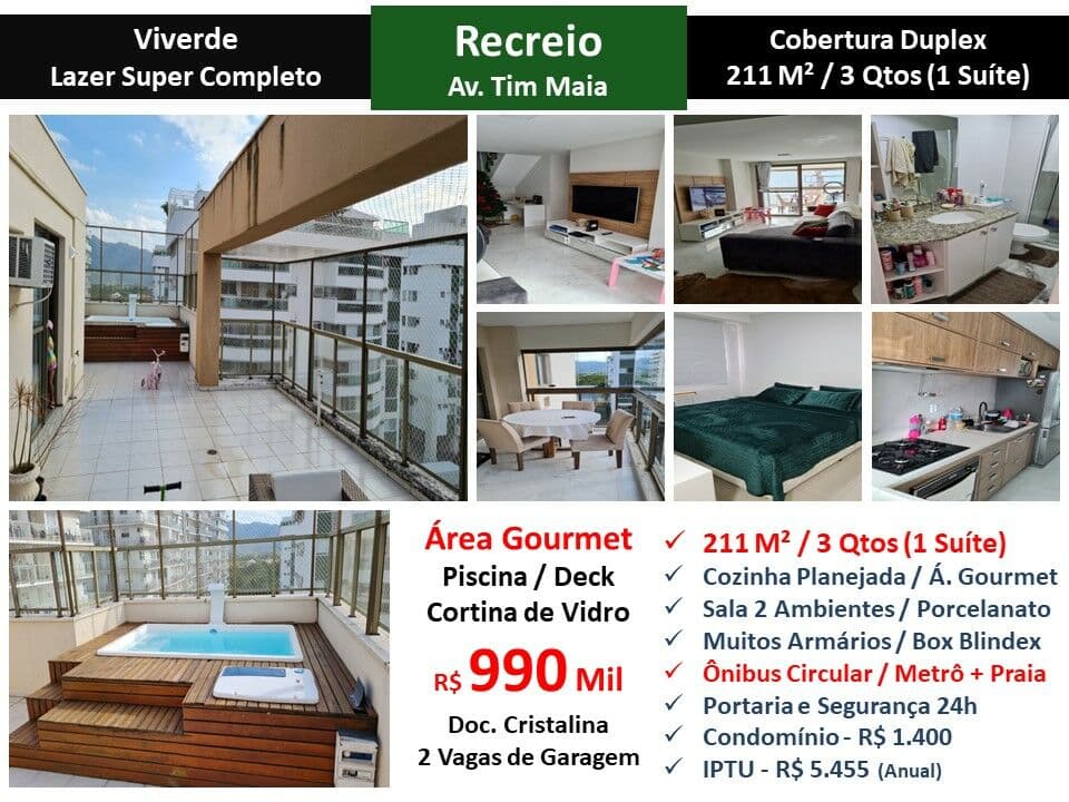 Cob Recreio Zico Viverde 211M² 3