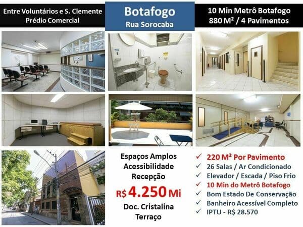 Prédio Botafogo Sorocaba 880M²