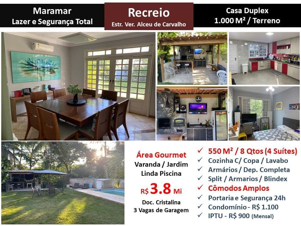 Casa Recreio Maramar 550M² 3