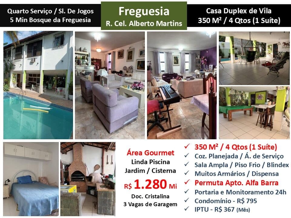 Casa JPA Freguesia Alberto Martins 350M²