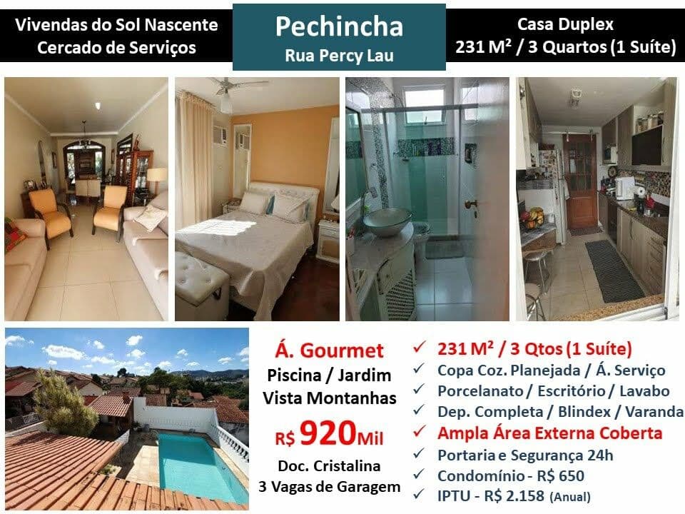 Casa Recreio Vivendas do Sol 231M²