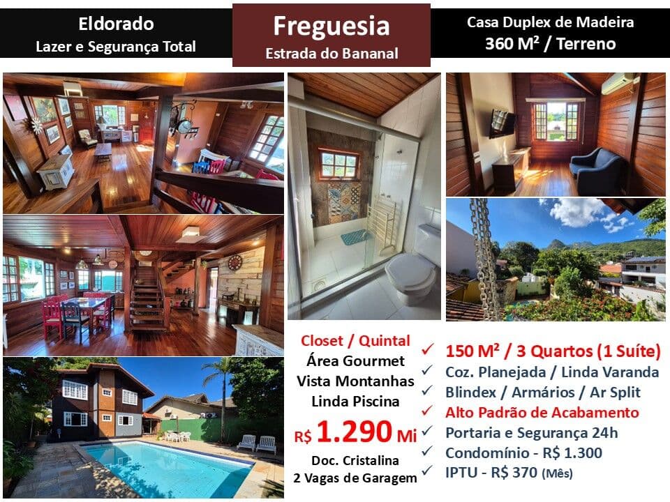 Casa JPA Freguesia Eldorado 150M²