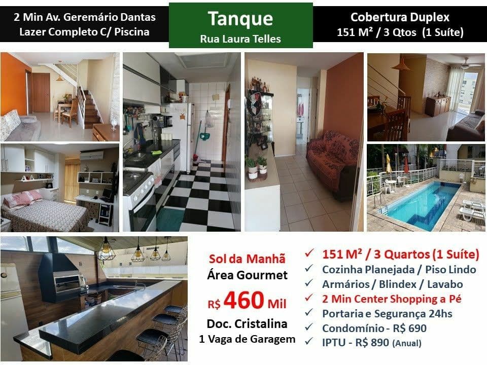 Cob JPA Tanque Rua Laura Telles 151M²