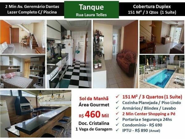 Cob JPA Tanque Rua Laura Telles 151M²